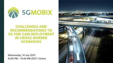Challenges and recommendations to 5G for CAM deployment in Cross-border scenarios